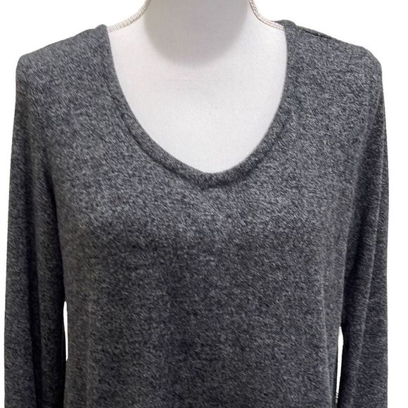 SOFT SURROUNDINGS top and leggings set grey small leisure set - Picture 5 of 10